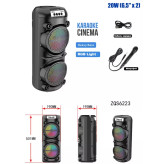 اسپیکر Sing-e مدل ZQS6223 ویژگی 2×6 اینچ