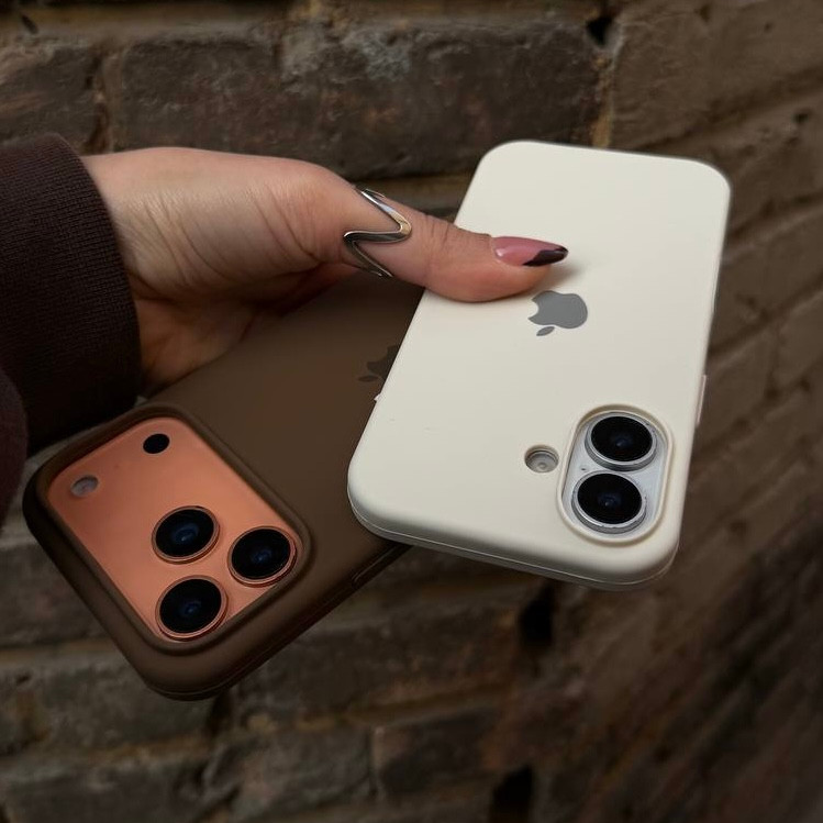 خرید قاب سیلیکونی قهوه ای