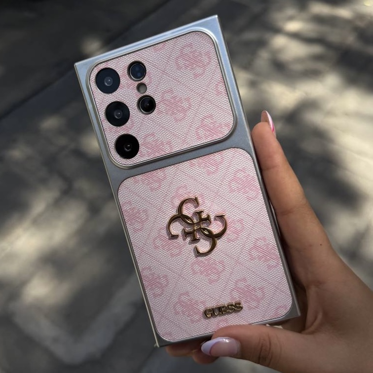 قاب AG guess (اندروید) صورتی