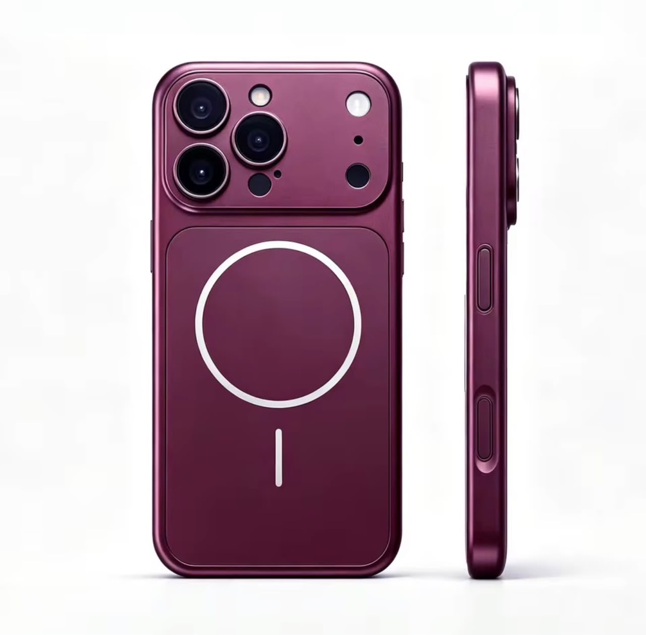 قاب Dark Cherry AG تبدیل آیفون ها به سری 18
